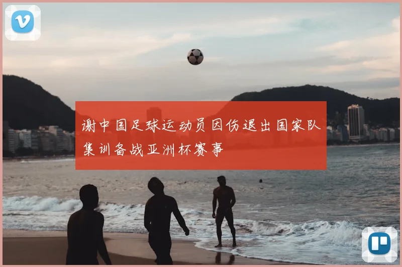 谢中国足球运动员因伤退出国家队集训备战亚洲杯赛事